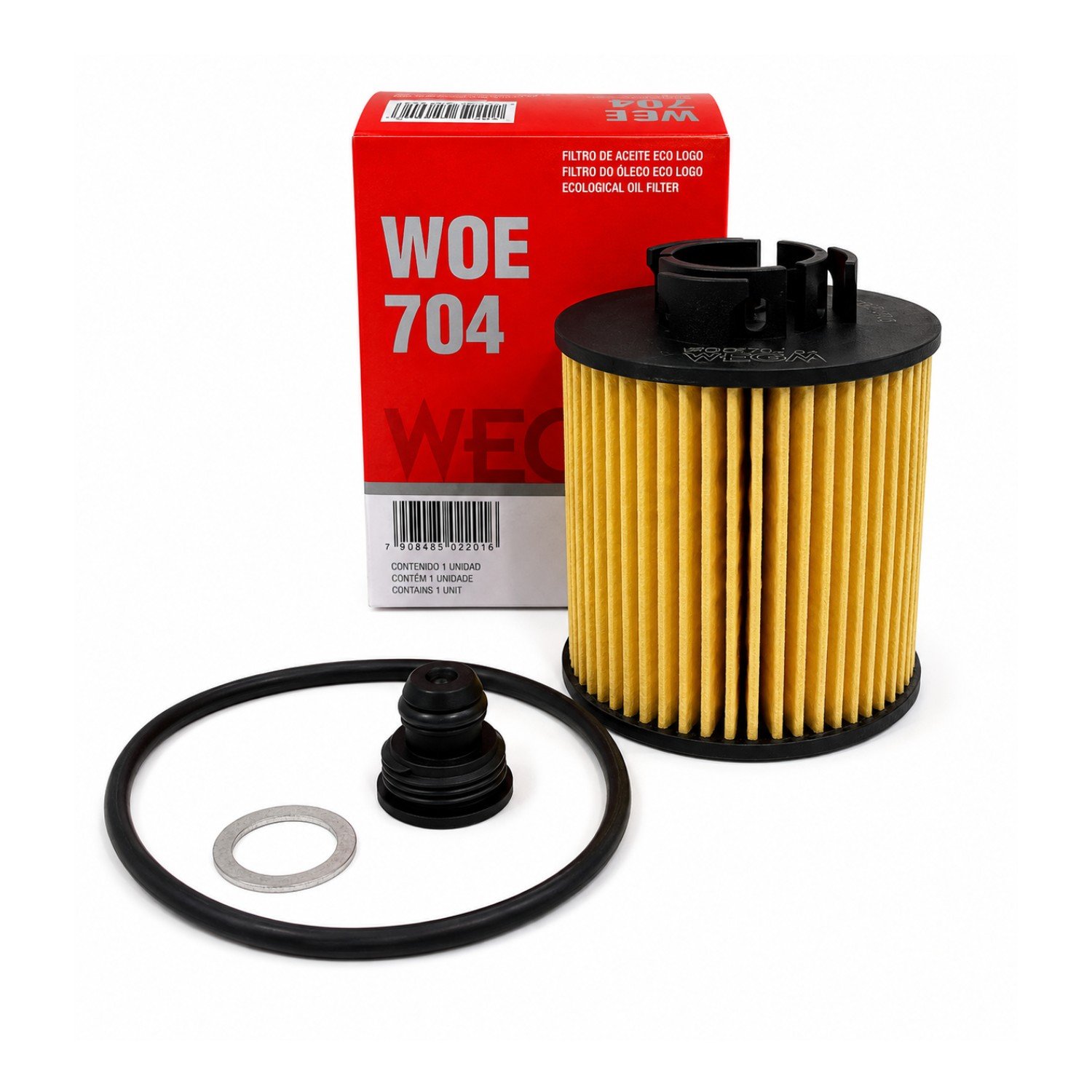 Filtro Óleo Sportage 1.6 Turbo, 2020 Em Diante - Wega WOE704