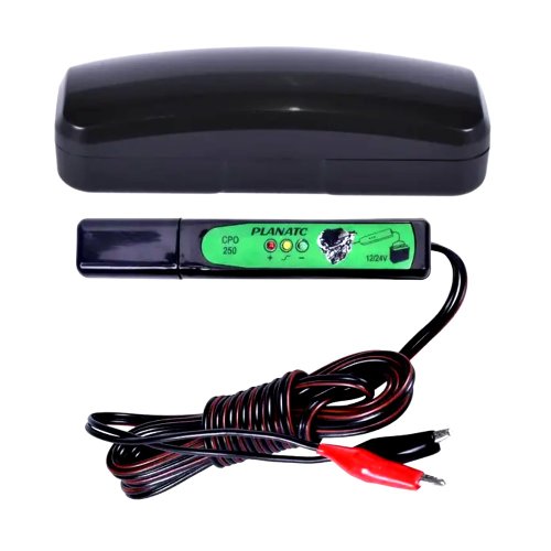 Caneta Teste de Polaridade 12V e 24V DC com 3 Leds e Lanterna - PLANA CPO250