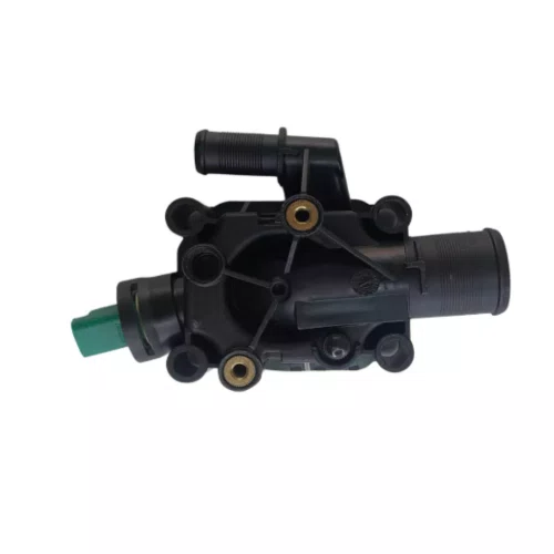 Carcaça Válvula Termostática (Com Sensor) Peugeot 206, 207, 307, Hoggar, Partner - MG526A