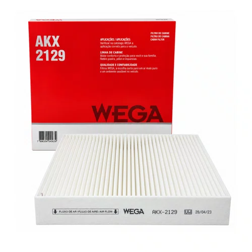 Filtro Cabine BYD Seal D1 - Wega AKX2129