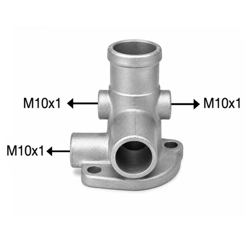Flange Água VC132B VW Todos Motor Ap