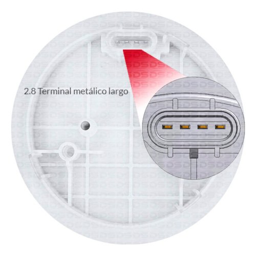 Flange Do Módulo De Combustível DS2437 Citroen C4 1.6 16V Flex 13>