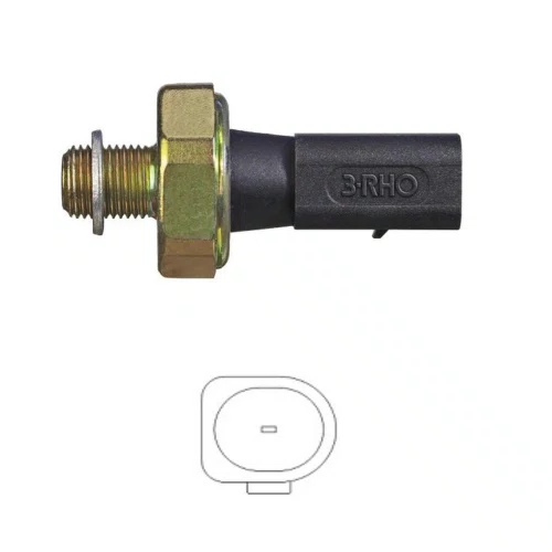 Interruptor de Pressão de Óleo VW Amarok, Golf, Jetta, Tiguan, Audi A3, A4, A6, A7, Q7, Seat Cordoba, Ibiza, Porsche Cayenne - 3RHO 3385