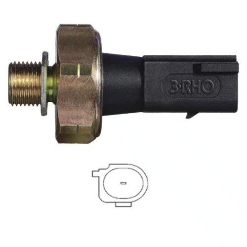 Interruptor de Pressão de Óleo VW Fusca, Golf, Jetta, Polo, Virtus, Tiguan, Audi(A1, A3 até A8, A3, Q5, Q7), Seat, Porsche, Macan - 3RHO 33102