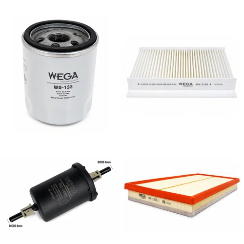 Kit Filtro Ram Rampage 2.0, 2023 em diante - Wega WKL144