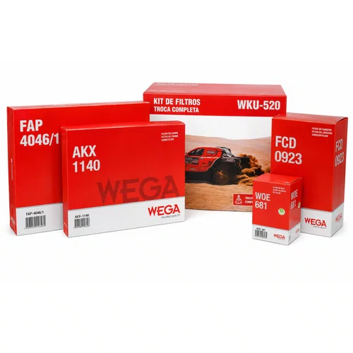 Kit Filtro VW Amarok 3.0 V6 24V Diesel 18 a 21- Wega WKU520
