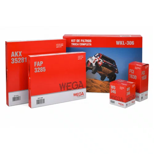 Kit Filtro VW Golf, Jetta, Taos 1.4 16V TSI - Wega WKL306