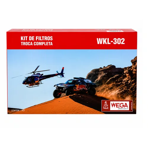 Kit Filtro Troca Completa VW Nivus, Polo Tsi - WEGA WKL302