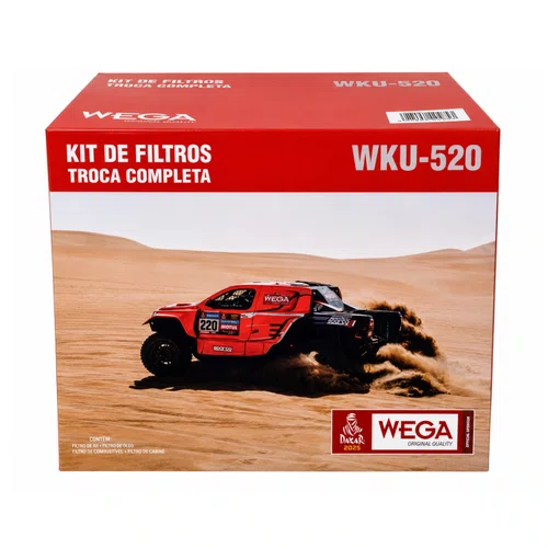 Kit Filtro VW Amarok 3.0 V6 24V Diesel 18 a 21- Wega WKU520