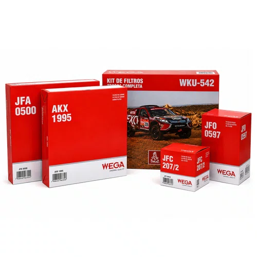 Kit Filtro Mitsubishi L200, Pajero Dakar 3.2 - Wega WKU542