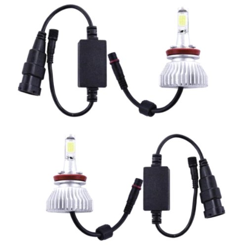 Kit Lâmpada Led Euro LD761224 H11 12V, 24V 24W 6000K 1500LM