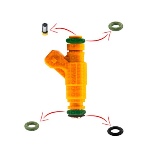 Kit Reparo Para Bico DS1249 Com Arruela Mpi Bosch, Rochester