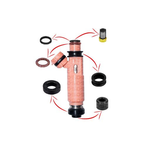 Kit Reparo Para Bico DS1262 Toyota Hilux 3.0 V6 Gasolina