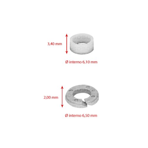Kit Reparo Para Bico DS1291 Audi , VW Polo, Virtus