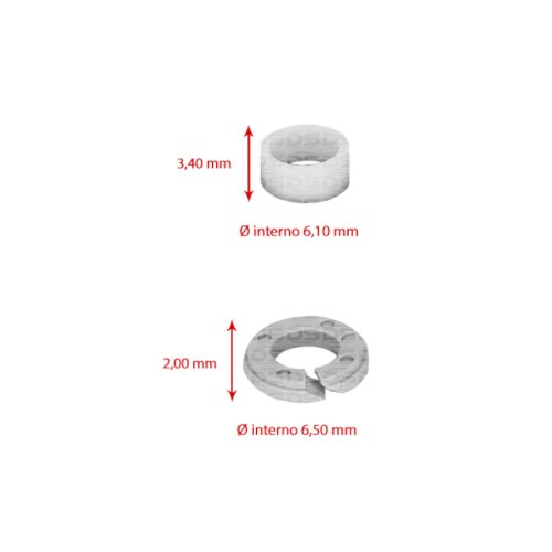 Kit Reparo Para Bico DS1297 Audi, Citroen Peugeot, VW