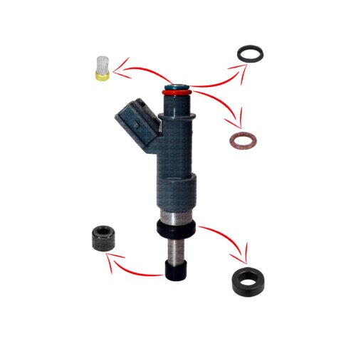 Kit Reparo Para Bico DS1298 Toyota Hilux 2.7 16V Flex 12>21