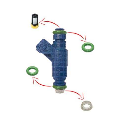 Kit Reparo Para Bicos DS1251 Ford Fiesta, Ka, Fiat Palio Uno