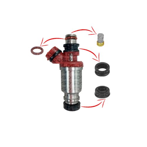 Kit Reparo Para Bicos DS1263 Toyota Corolla 1.8 Gasolina