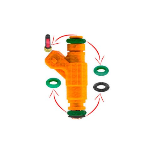 Kit Reparo Para Bicos DS1267 GM Corsa, Celta Flex