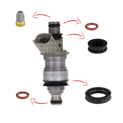 Kit Reparo Para Bicos DS1289 Toyota Camry 3.0 V6 24V Gasolina