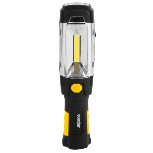 Lanterna Recarregável LED 3W Cob + 6 Leds - VONDER LR300i