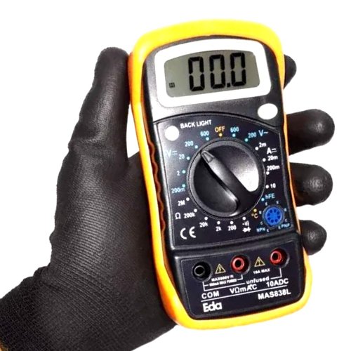 Multímetro Digital com Sensor de Temperatura e Visor Iluminado - EDA 9KD