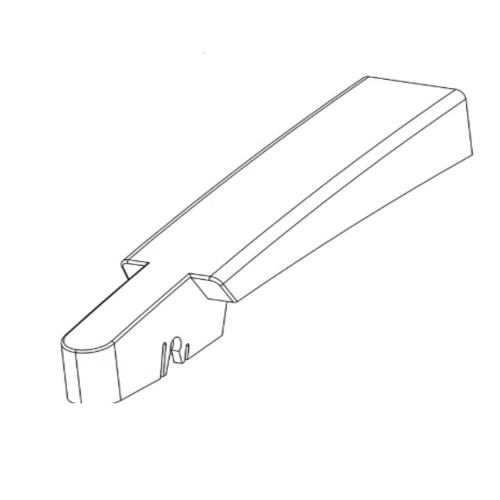 Palheta de Ferro Traseira 12" - PVT12R