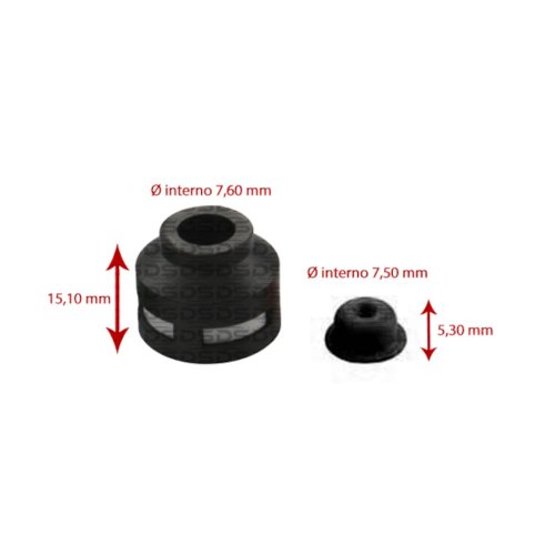 Reparo Para Bico DS1215 Ford Fiesta Nacional, Courier Zetec
