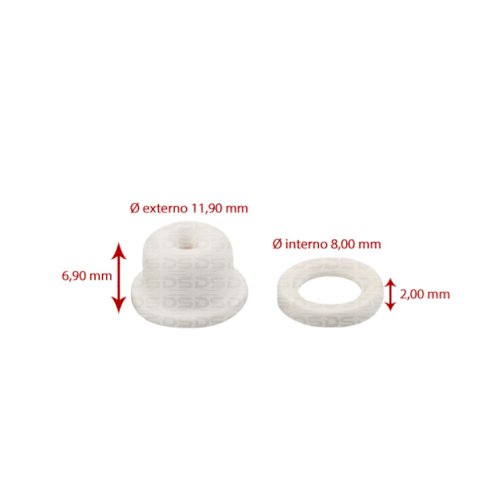 Reparo Ponta Inferior DS1217 Para Bico Injetor Bosch Mpfi