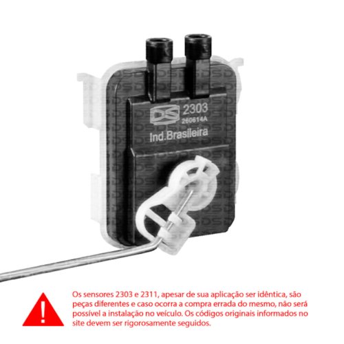 Sensor De Nível DS2303 Fiat Uno Fire 8V Flex, Furgoneta 1.3