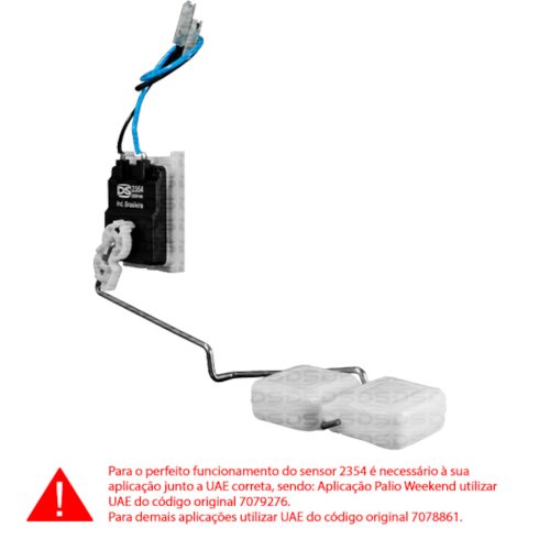 Sensor De Nível DS2354 Fiat Palio, Siena 96>99