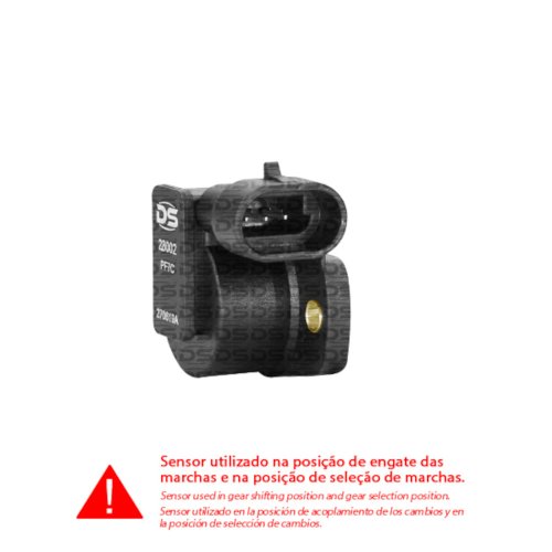 Sensor De Posição Câmbio (TPS) DS28002 Fiat 500, Uno Flex