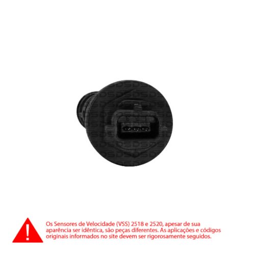 Sensor De Velocidade (VSS) DS2520 Renault Scenic 2005> Hi Flex