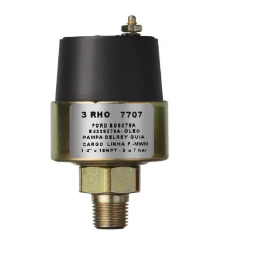 Sensor Eletrônico de Pressão de Óleo Ford Pampa, Del Rey, F1000 - 3RHO 7707