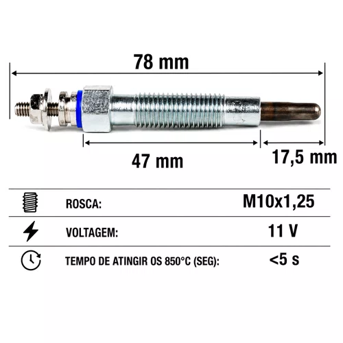 Vela Aquecedora L300 Van Wagon 2.5 -HC231