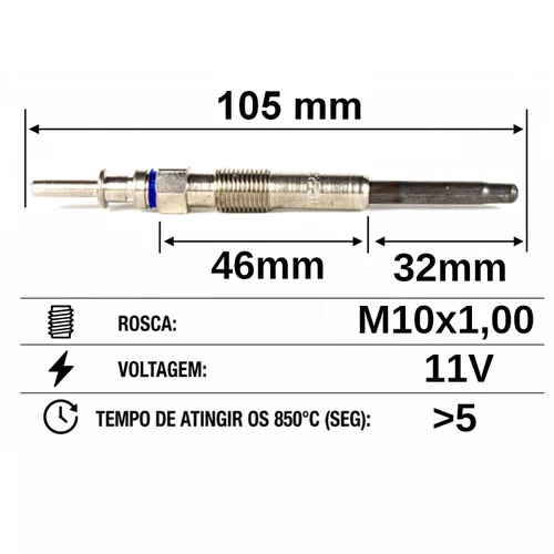 Vela Aquecedora Land Rover Range Rover III 3.0 -HC238