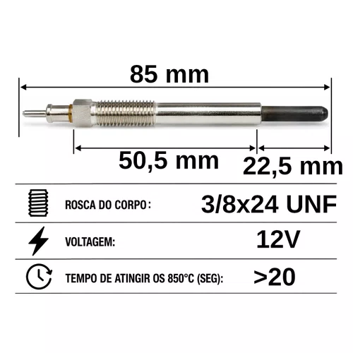 VELA AQUECEDORA HC532 CATERPILLAR ESCAVADEIRA 3204
