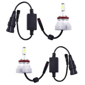 Kit Lâmpada Led Euro LD761224 H11 12V, 24V 24W 6000K 1500LM