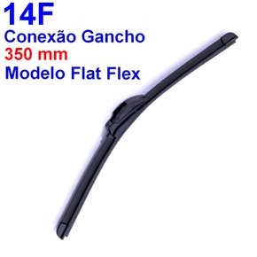 Palheta Flat Flex 14 Polegadas Conexão Gancho - DNA14F