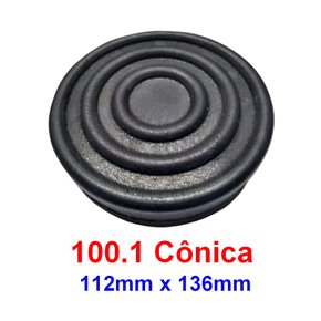 Sapata Cônica 112x136, Borracha Elevador - POTENCIAL 100.1