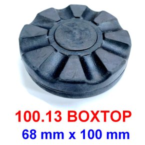 Sapata Redonda 68x100 Borracha Elevador BOXTOP – POTENCIAL 100.13