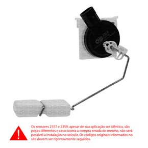 Sensor De Nível DS2359 Flex Wv Gol, Parati, 8V 2004>