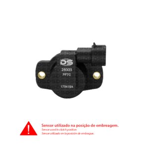 Sensor De Posição Câmbio (TPS) DS28003 Fiat 500, Uno Flex