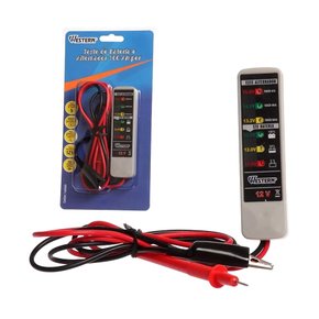 Teste de Bateria e Alternador 12V - Western TBAN-100/2