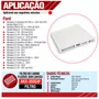 Filtro Cabine Ford Mustang 2015 em Diante - Wega AKX35353F