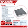 Filtro Cabine Gol Fox CrossFox Golf - Wega AKX35163/C