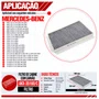 Filtro Cabine Mercedes C180 C200 C230 - Wega AKX35160/C