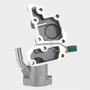 Flange 21054 Valvula Termostatica Peugeot, Citroen 1.4 Alumi