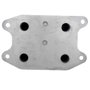 Radiador de Óleo Euro TRC0017 Trocador Resfriador Câmbio Automático Audi A1, A3, Q3, VW T-Cross, Virtus, Fox, Golf, Nivus, Jetta, Polo, Saveiro, Virtus, Fox, Voyage, Tiguan