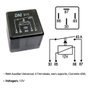 Rele Auxiliar 4 Pinos 40A 12V Uso Geral Sem Suporte - DNI0111